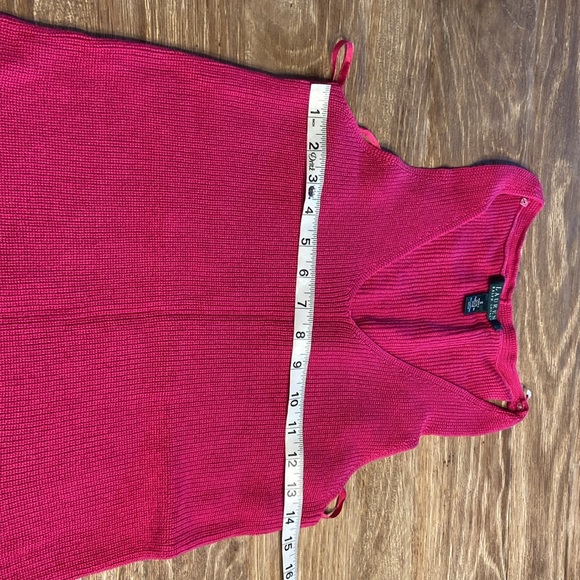 Ralph Lauren Lauren tank top Pink size small - Picture 3 of 5